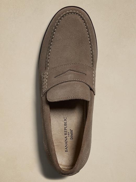 Classic Suede Penny Loafer Product Image