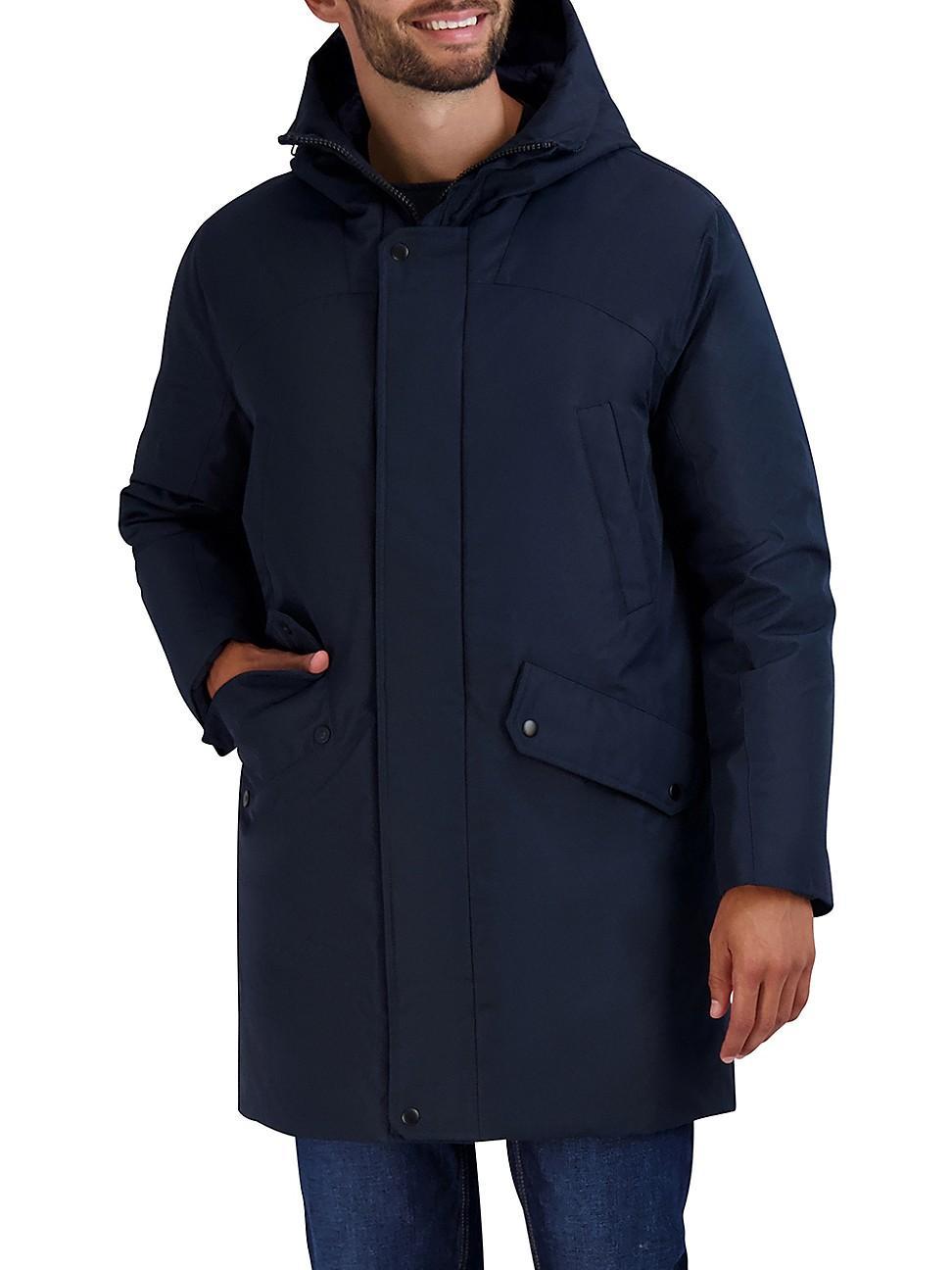 Mens Long Puffer Parka Product Image