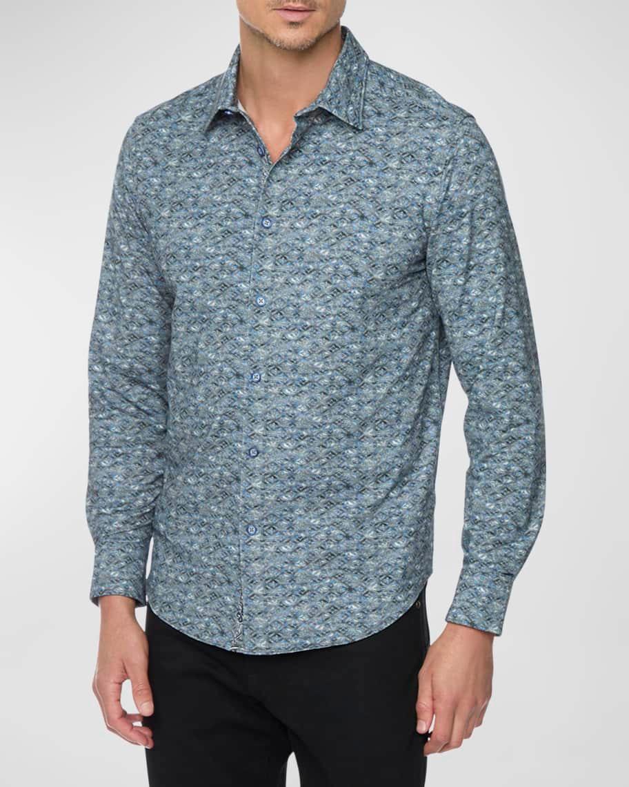 Men's Claredon Medallion Sport Shirt Product Image