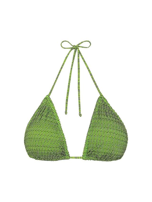 Womens Triangle Bikini Top Product Image