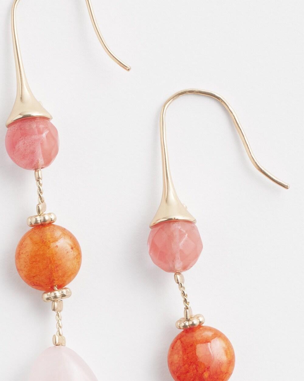 No Droop™ Natural Stone Earrings Product Image