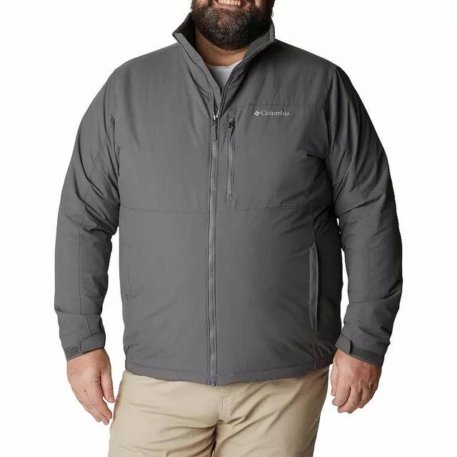 Mens Columbia Northern Utilizer Jacket Dark Grey Product Image