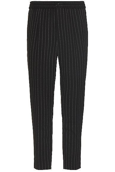 ami Elasticated Waist Pant in Black Product Image