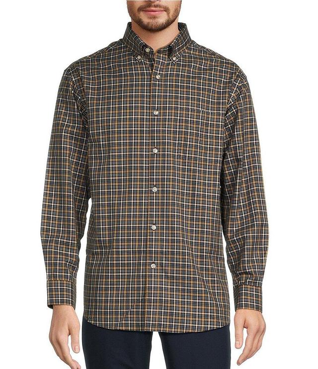 Gold Label Roundtree & Yorke Non-Iron Twill Long Sleeve Multi Check Sport Shirt Product Image