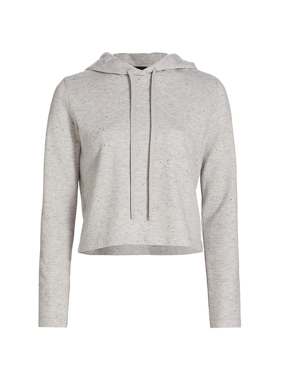 Womens Donegal Waffle-Knit Hoodie Product Image