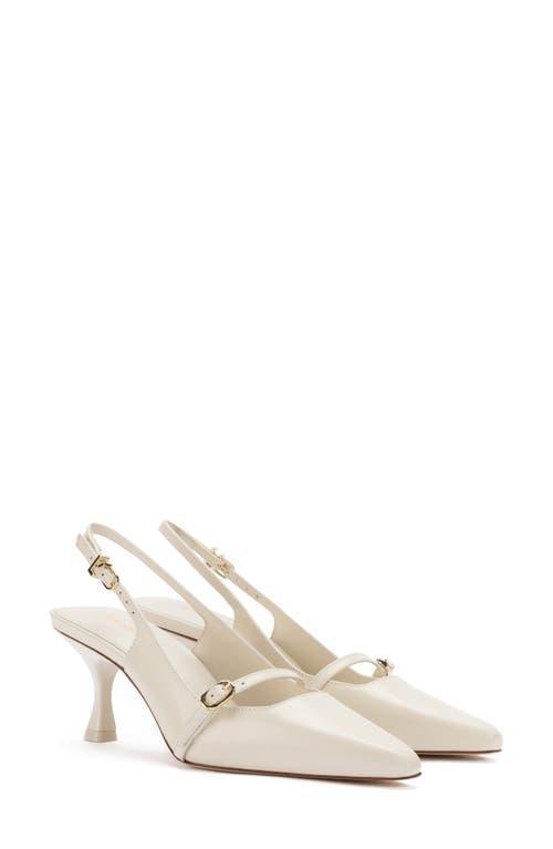 Larroude Womens Ines Pointed Toe Slingback Pumps Product Image