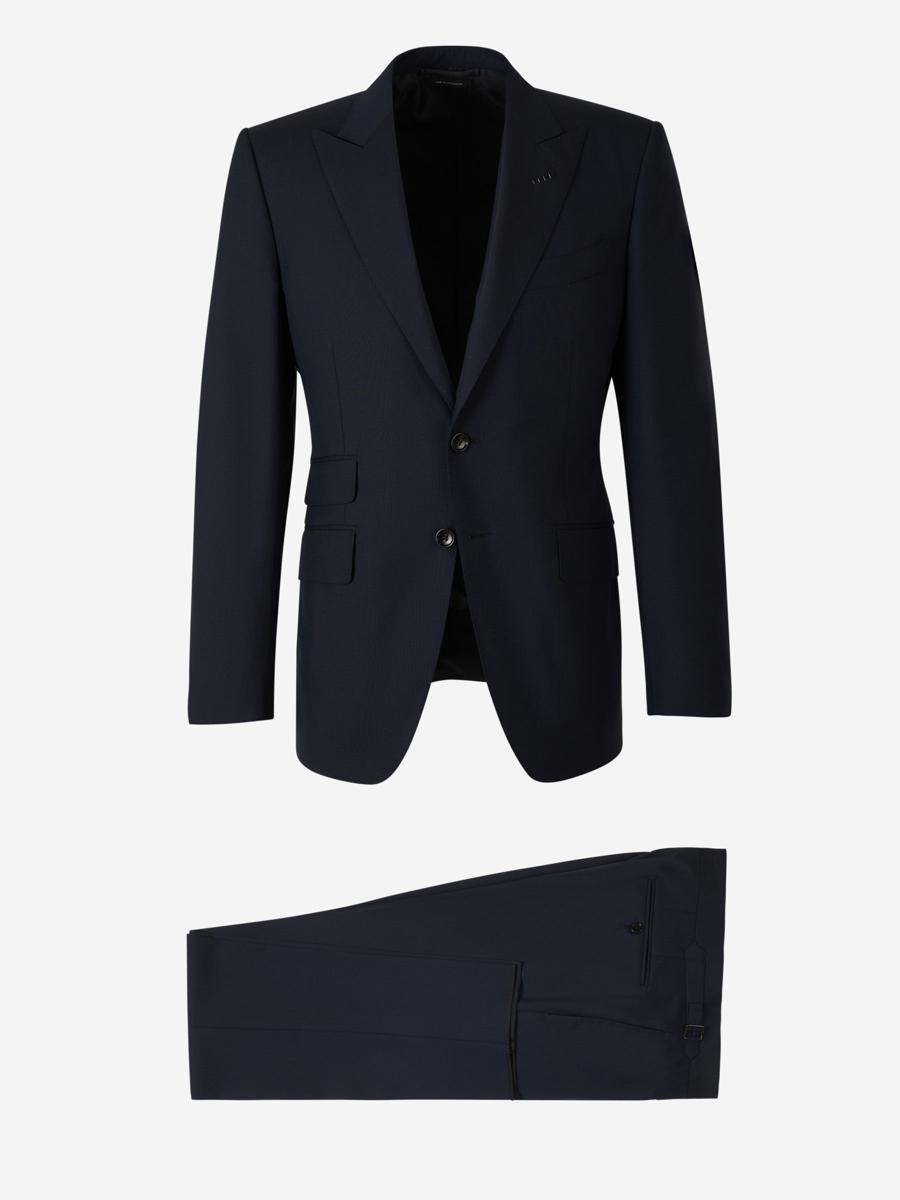 Wool Suit In Grey Product Image