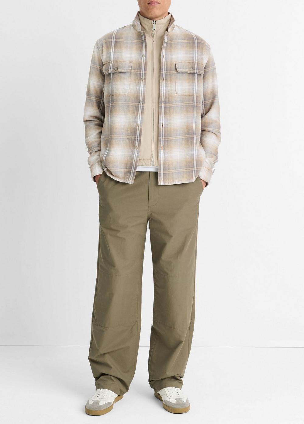 Saguaro Plaid Cotton-Hemp Shirt Product Image