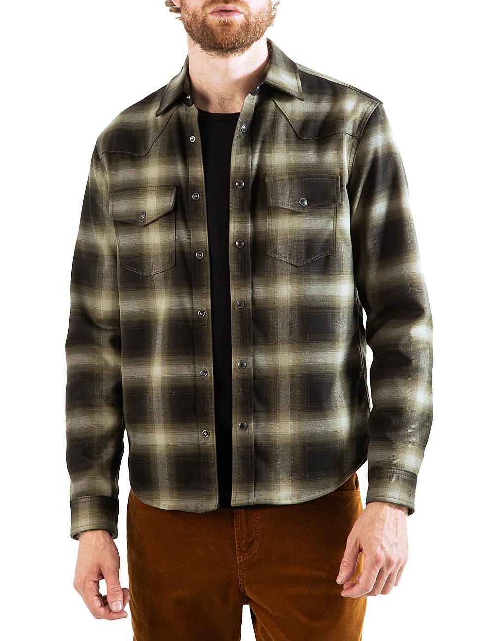 Mens Eastwood Verdant Plaid Shirt Product Image