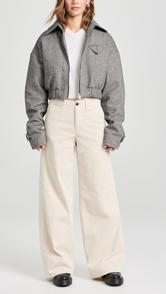 rag & bone Sofie Wide Leg Chino Pants | Shopbop Product Image