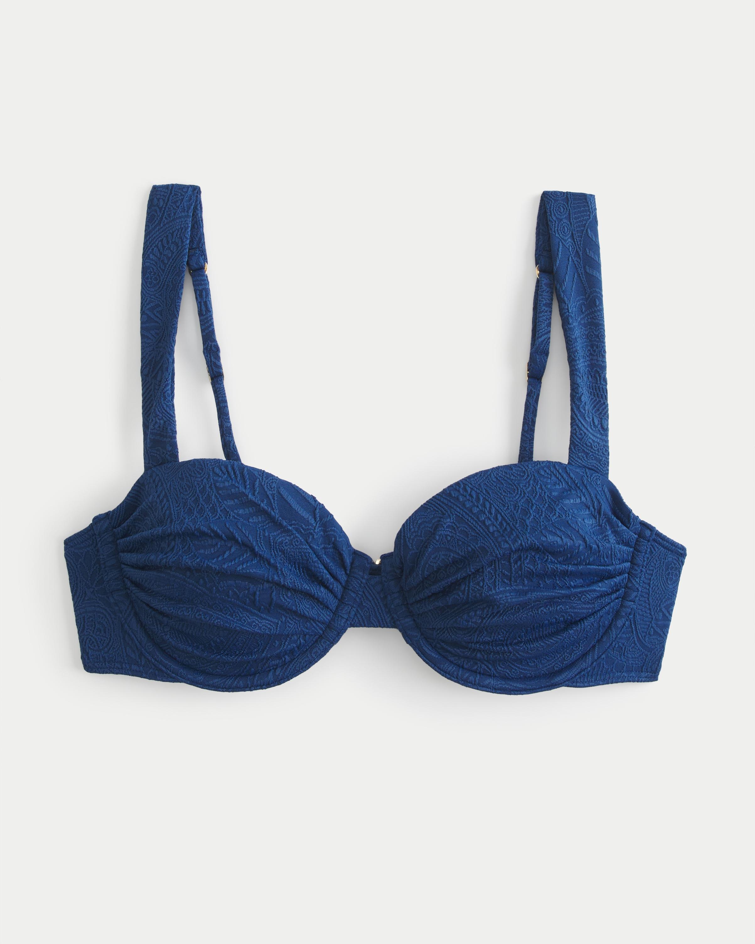 Ruched Balconette Bikini Top Product Image