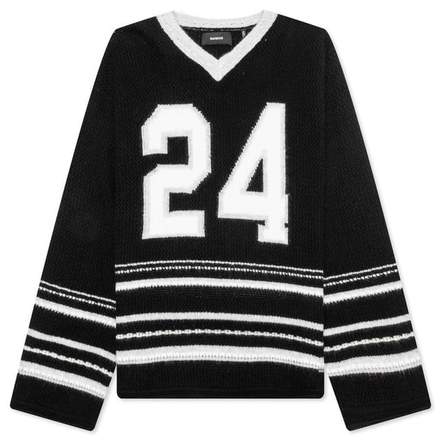 Knit 24 Hockey Jersey - Black Male Product Image