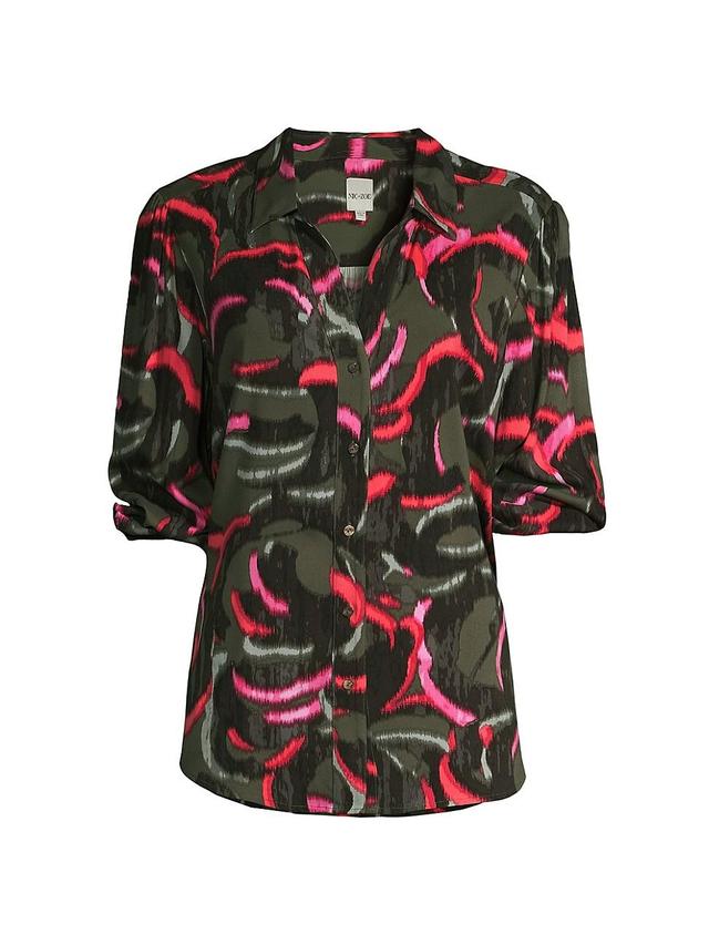 Womens Neon Doodle Live-In Shirt Product Image