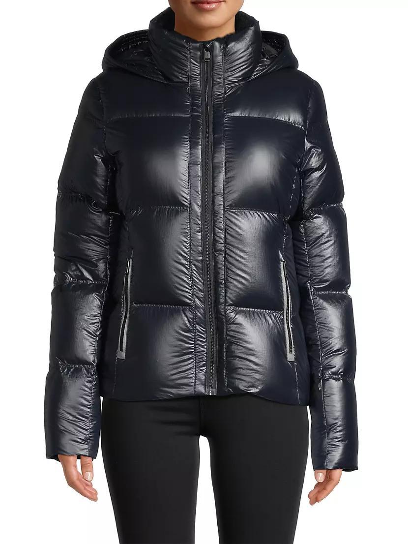 Ashley Hooded Down Ski Jacket Product Image