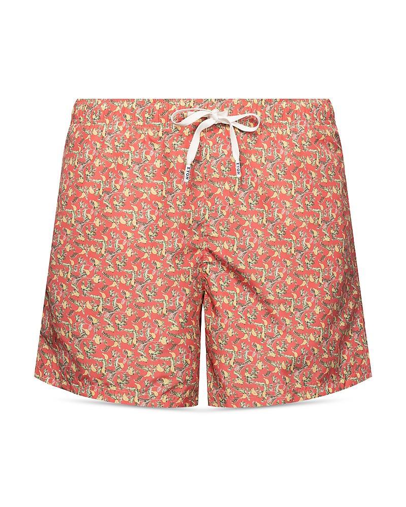 Eton Printed 5 Swim Trunks Product Image