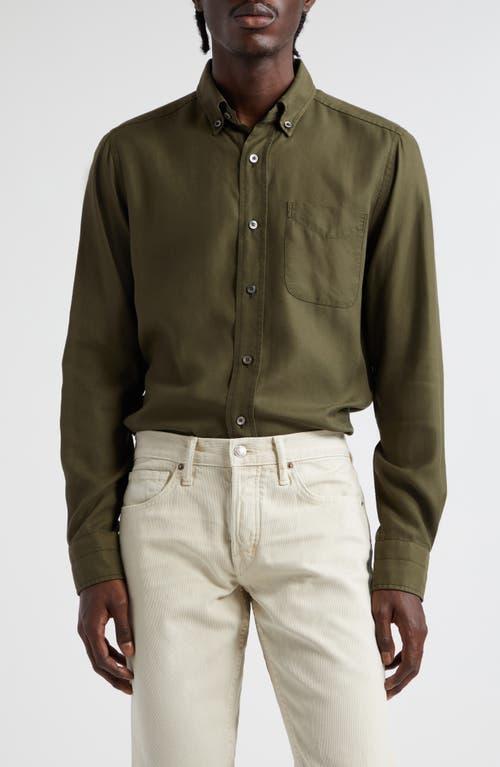 TOM FORD Slim Fit Leisure Button-Down Shirt product image