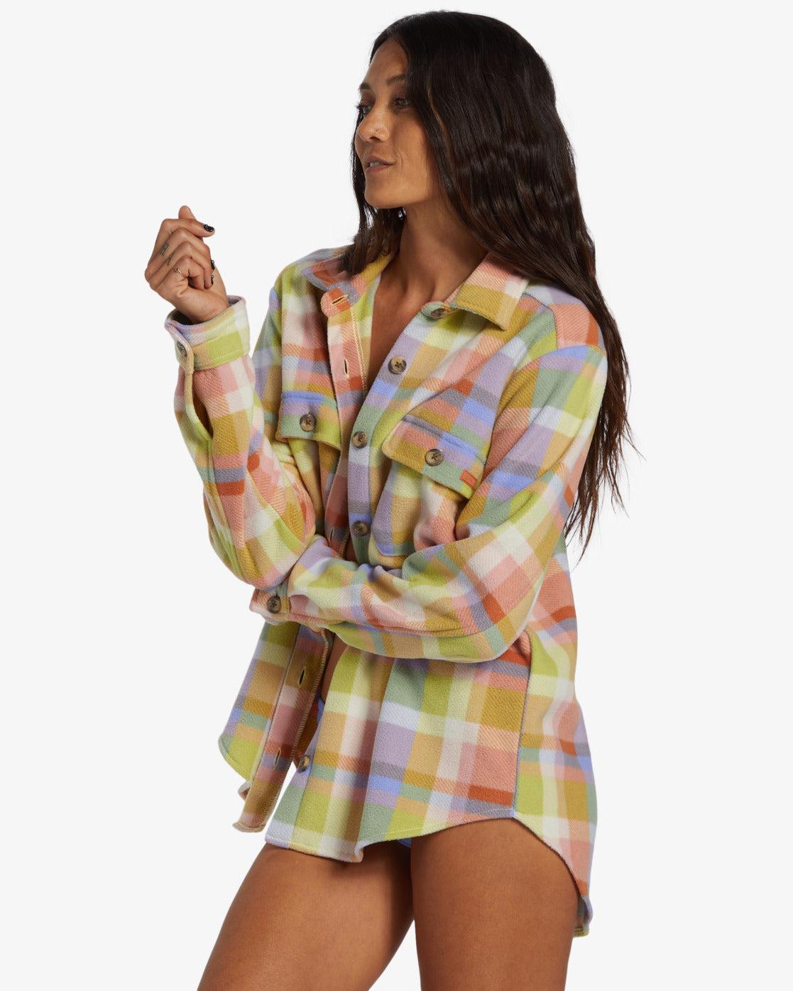 Forge Fleece Flannel Jacket - Multi 1 Female Product Image