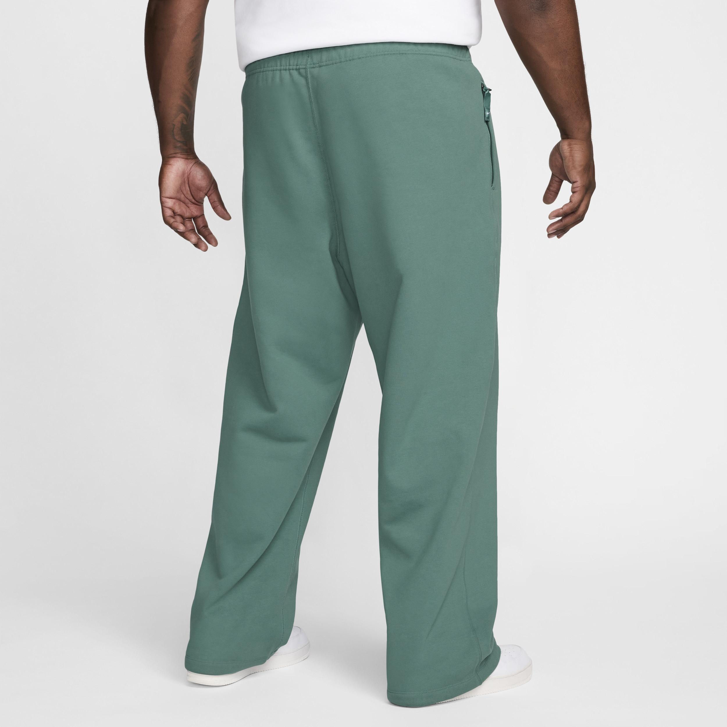 Nike Men's Solo Swoosh Open-Hem Fleece Pants Product Image