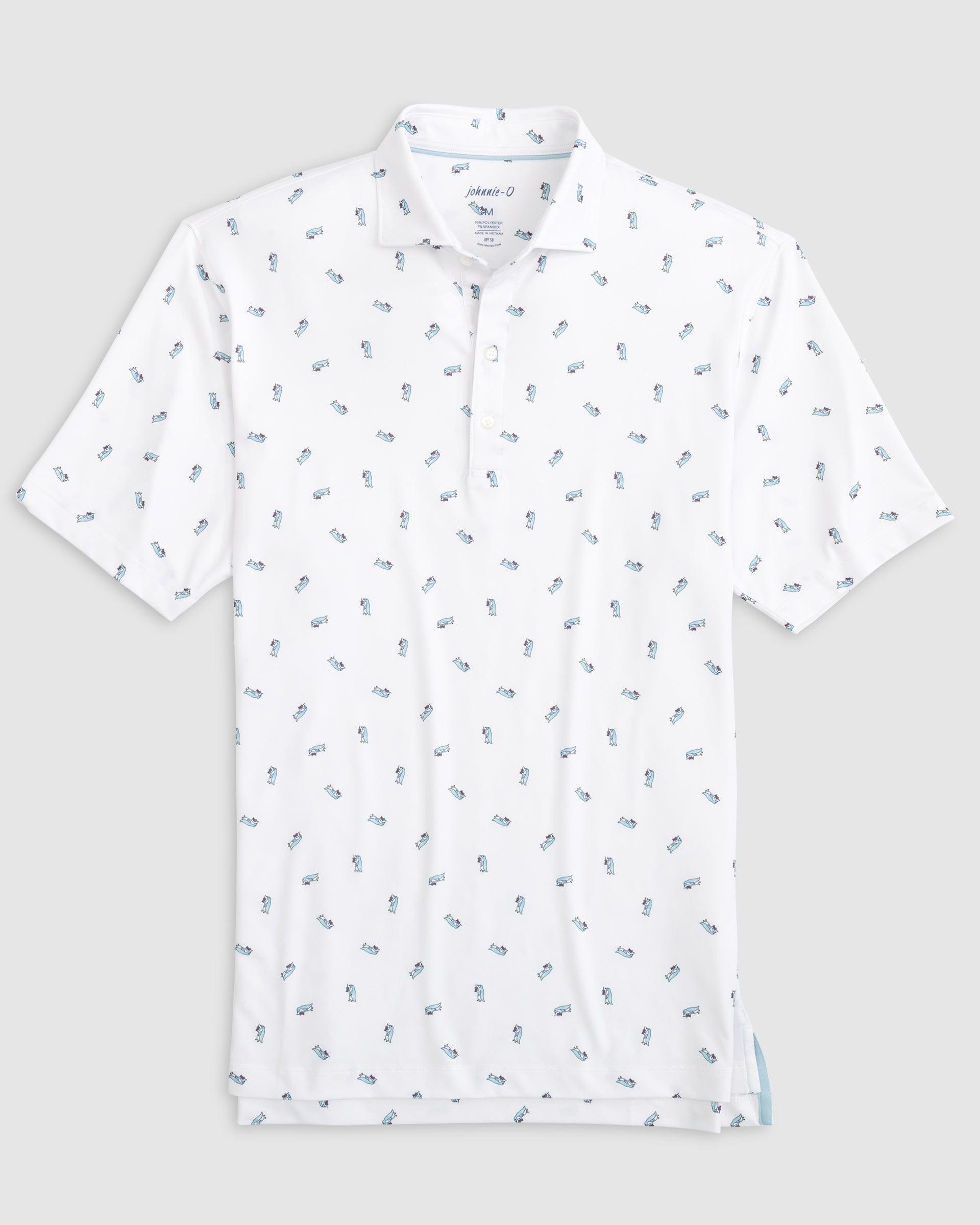 Silly Penguin Printed Jersey Performance Polo Male Product Image