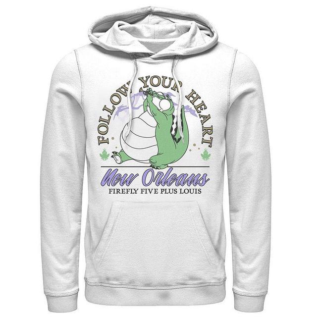 Mens Disney Princess And The Frog Louis Follow Your Heart Hoodie Product Image