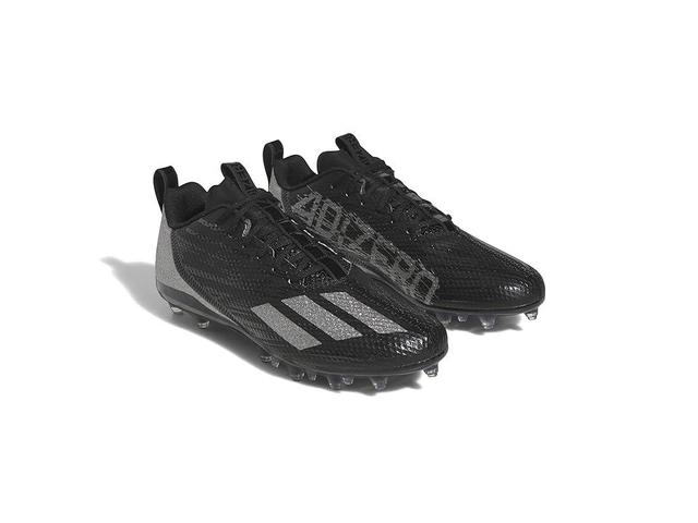 adidas adizero Spark Football Cleats (Core /Night Metallic/Core ) Men's Cleated Shoes Product Image