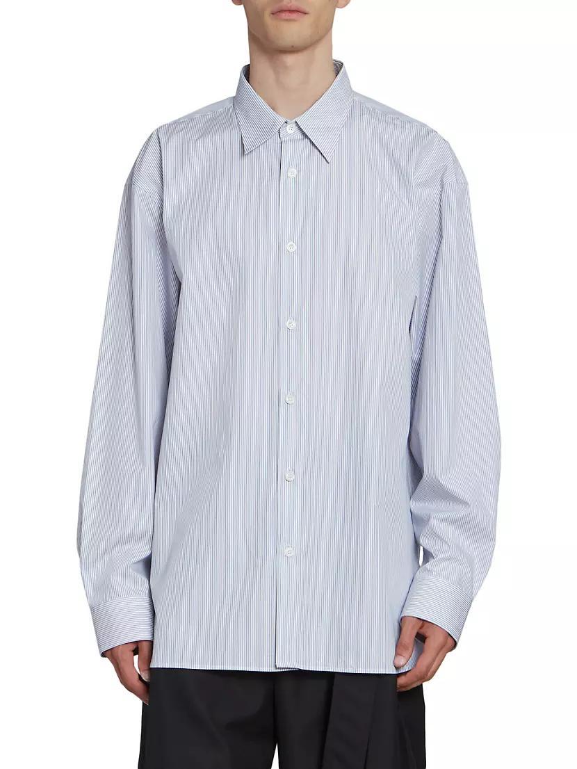 Croom Pinstriped Button-Up Shirt Product Image