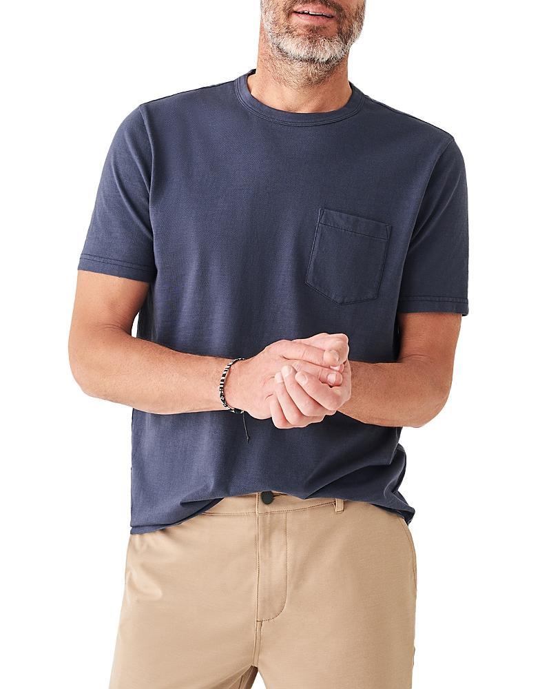 Faherty Sunwashed Organic Cotton Pocket T-Shirt Product Image