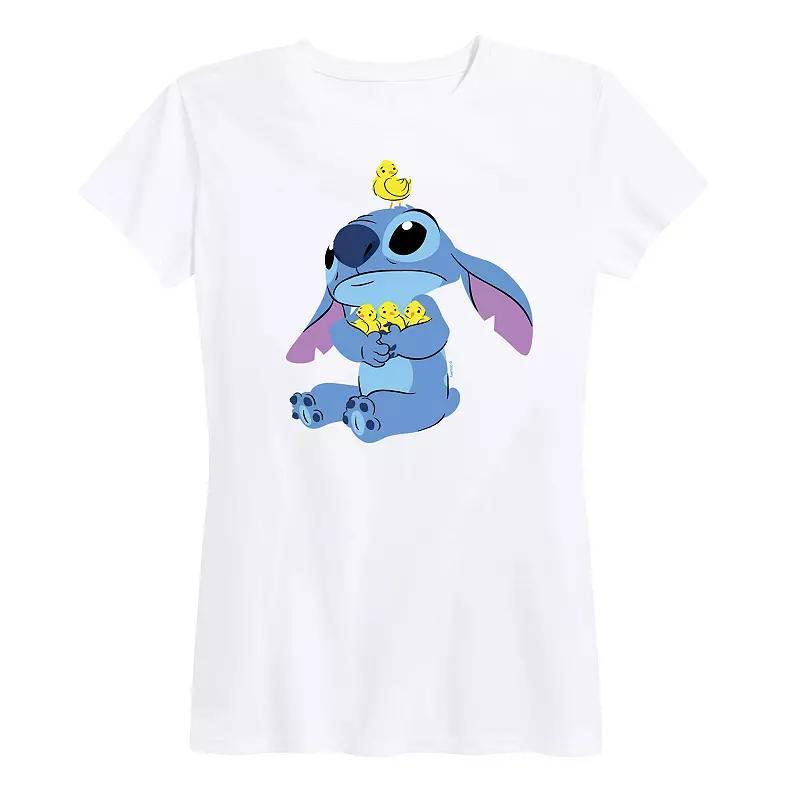 Disneys Lilo & Stitch Womens Chicks Graphic Tee Product Image