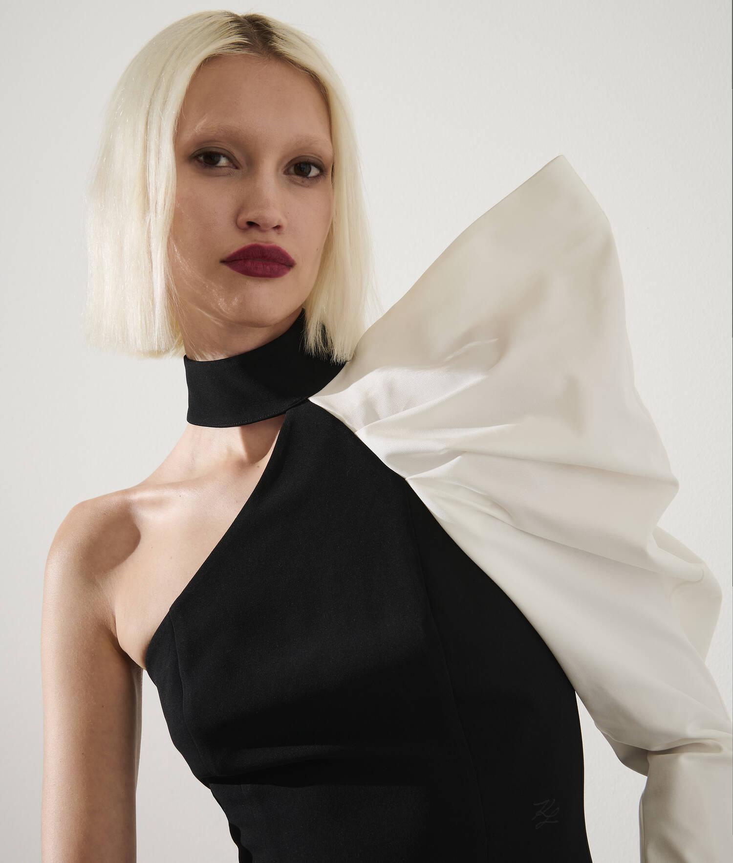 KARL STUDIO ASYMMETRIC MIDI DRESS Product Image