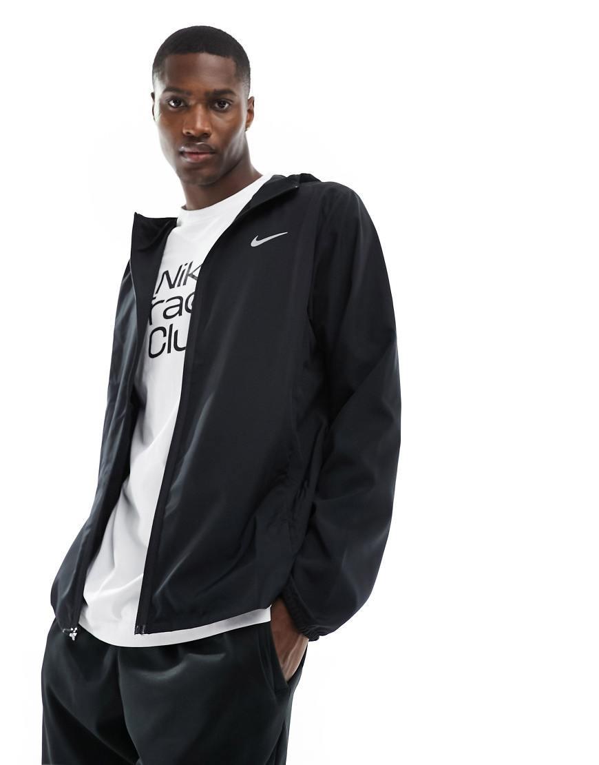 Versality Dri-fit Form Hooded Jacket In Black Product Image