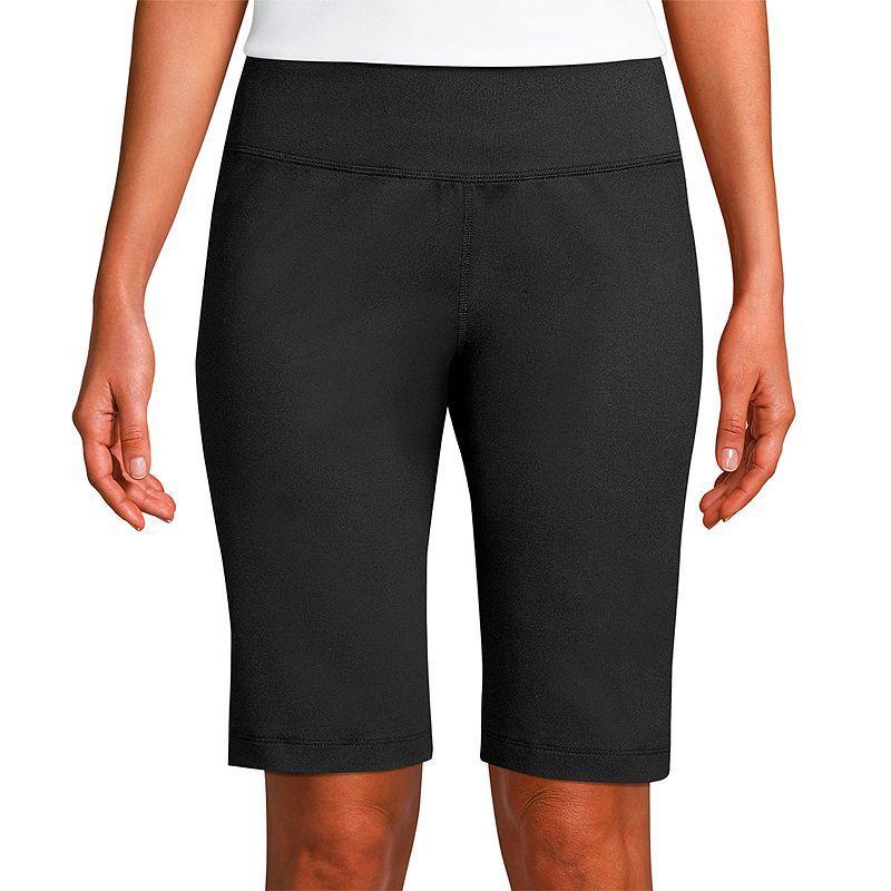 Petite Lands End Active Relaxed Shorts, Womens Product Image