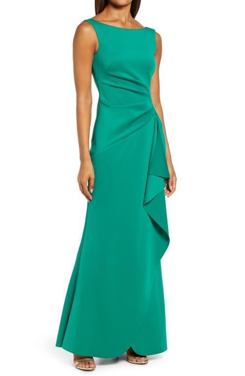 Eliza J Sleeveless Side Tuck Gown Product Image