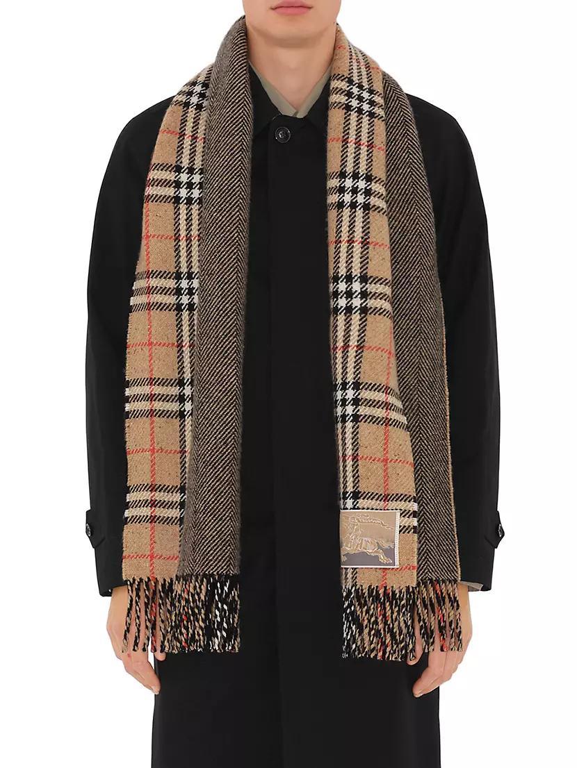 Wool Heritage Check Scarf Product Image