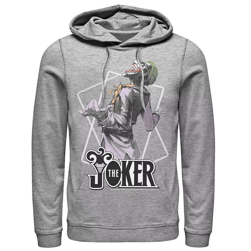 Mens DC Comics The Joker Card Outline Hoodie Product Image