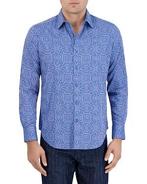 Mens Voyage Woven Button-Up Shirt Product Image