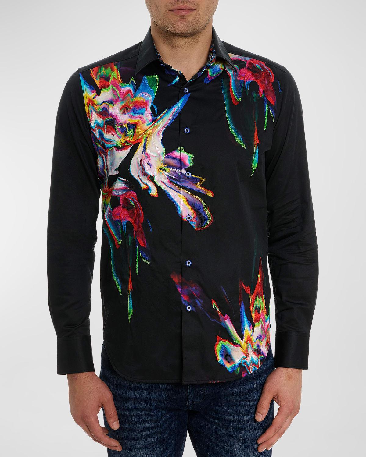 Mens Aurora Graphic Sport Shirt Product Image