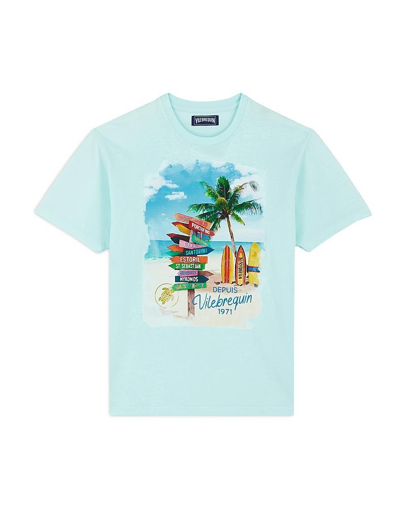 Mens Malibu Lifeguard House Graphic T-Shirt Product Image