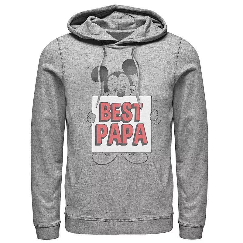 Disneys The Lion King Mens Scar, Simba & Nala Graphic Hoodie Athletic Grey Product Image