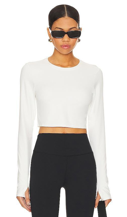 Airweight Long-Sleeve Crop Top Product Image