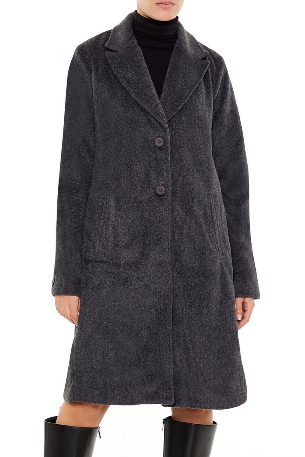 Wool Longline Coat | Forever 21 Product Image