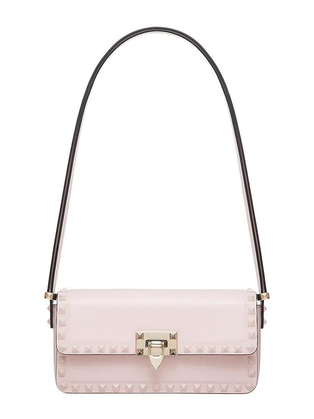 Womens Rockstud23 East-West Smooth Calfskin Shoulder Bag Product Image