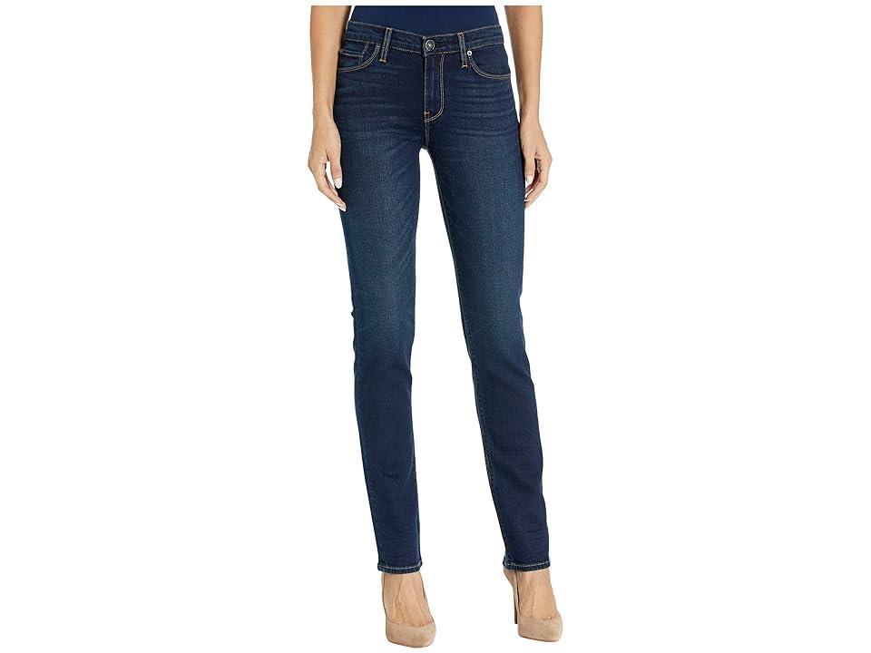 Womens Nico Mid-Rise Straight-Leg Jeans Product Image