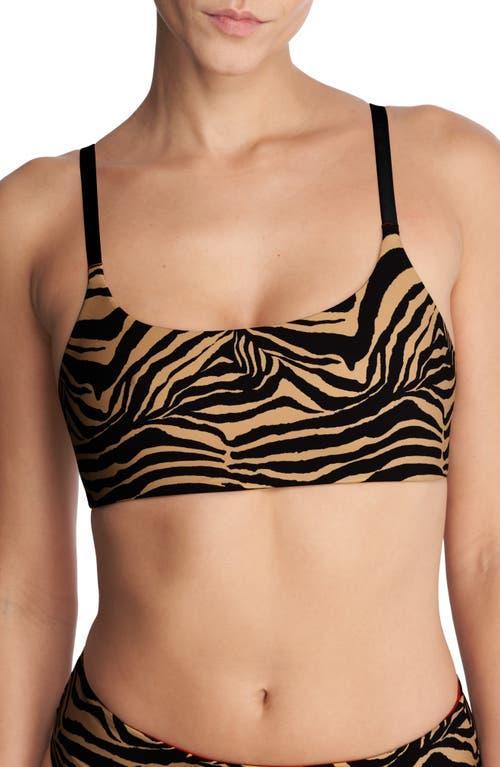 Womens Riviera Reversible Bikini Top - Luxe leopard Product Image