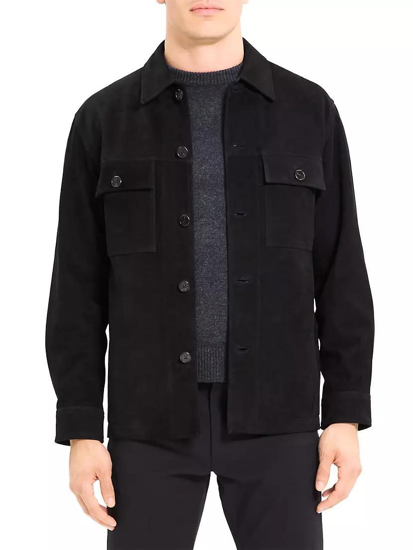 Closson Suede Shirt Jacket Product Image