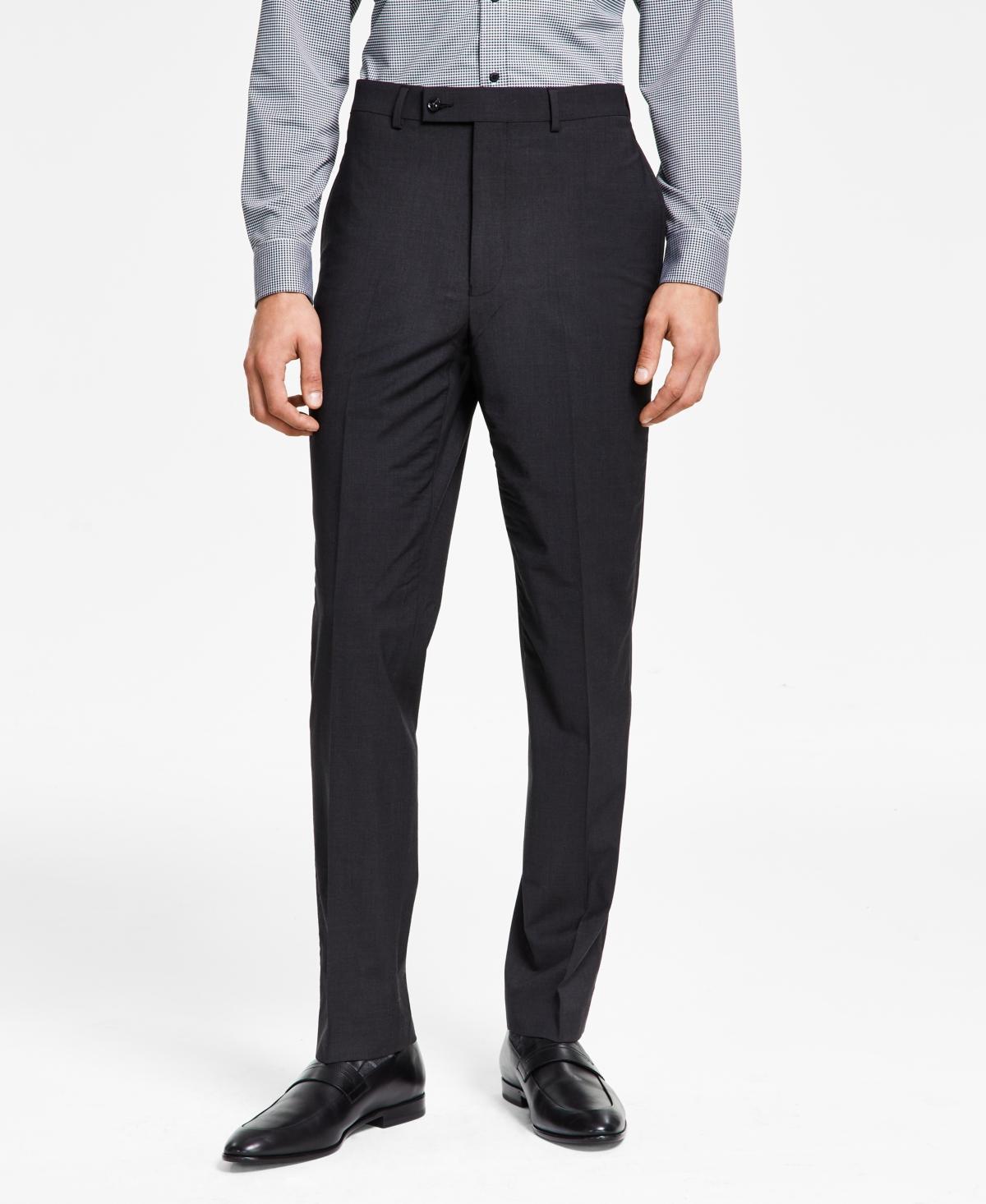 Calvin Klein Men's Infinite Stretch Solid Slim Fit Pants Blue Size 42X30 Product Image