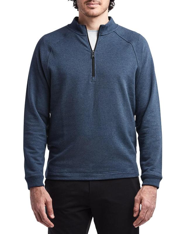 Mens Mid-Weight French Terry 1/2-Zip Sweatshirt Product Image