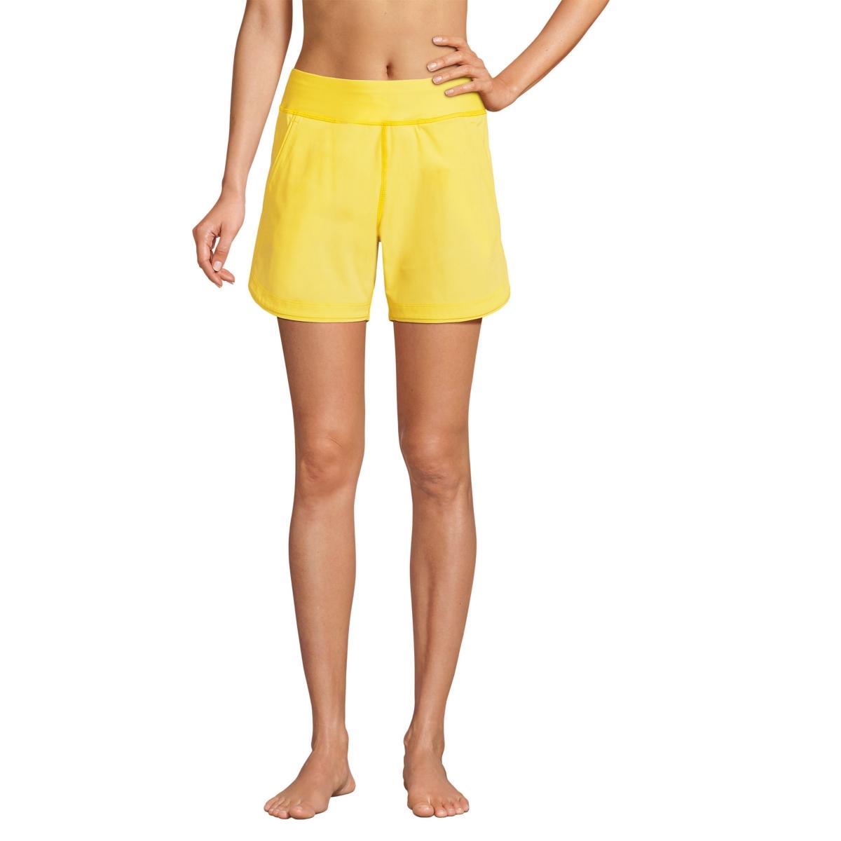 Lands End Womens 5 Quick Dry Swim Shorts with Panty Product Image