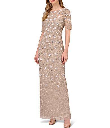 Adrianna Papell Beaded Evening Gown Product Image