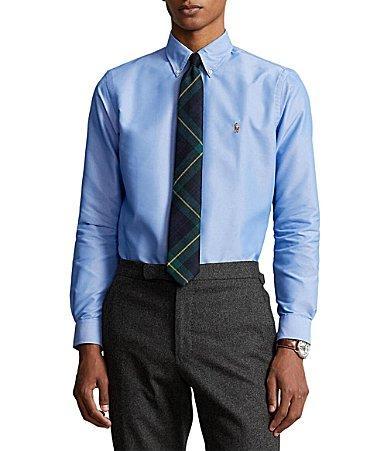 Polo Ralph Lauren Classic Fit Performance Stretch Oxford Long Sleeve Woven Shirt Product Image