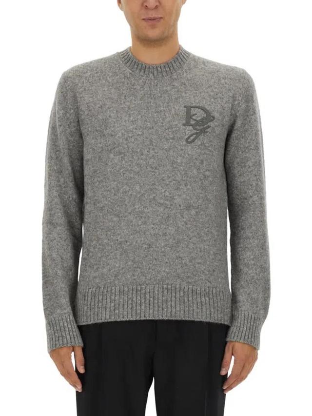 Wool Jersey. In Grey Product Image